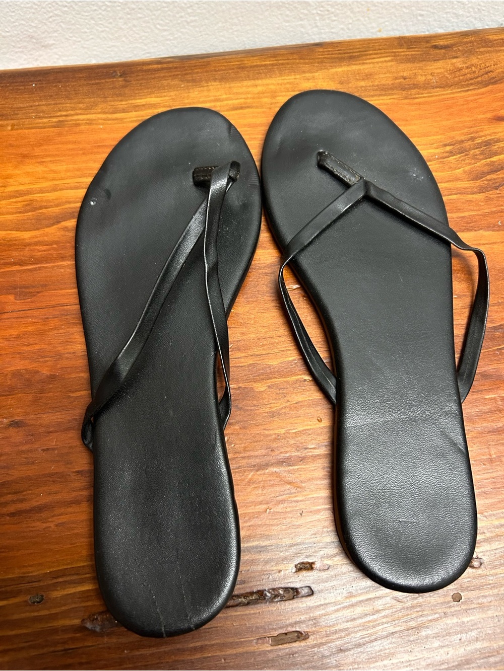 LC Lauren Conrad Black Thin-Strap Slide Sandals